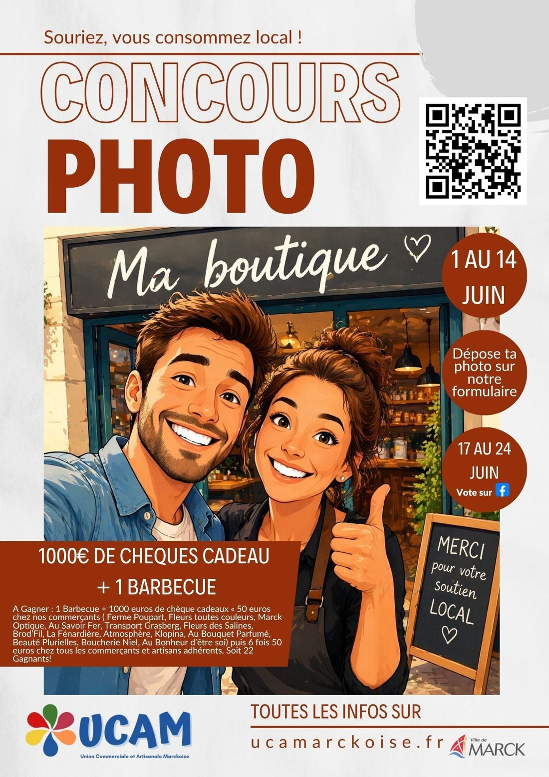 Souriez, vous consommez local!